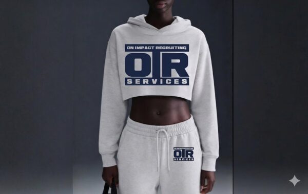 On Impact Promotions Women's Crop Fleece Hoodie